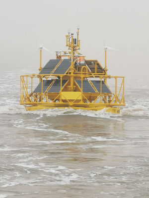 Тихоокеанская система сбора данных Met-Ocean Buoy Yellow Medium
